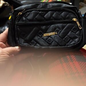 Black Quilted Women's Bag